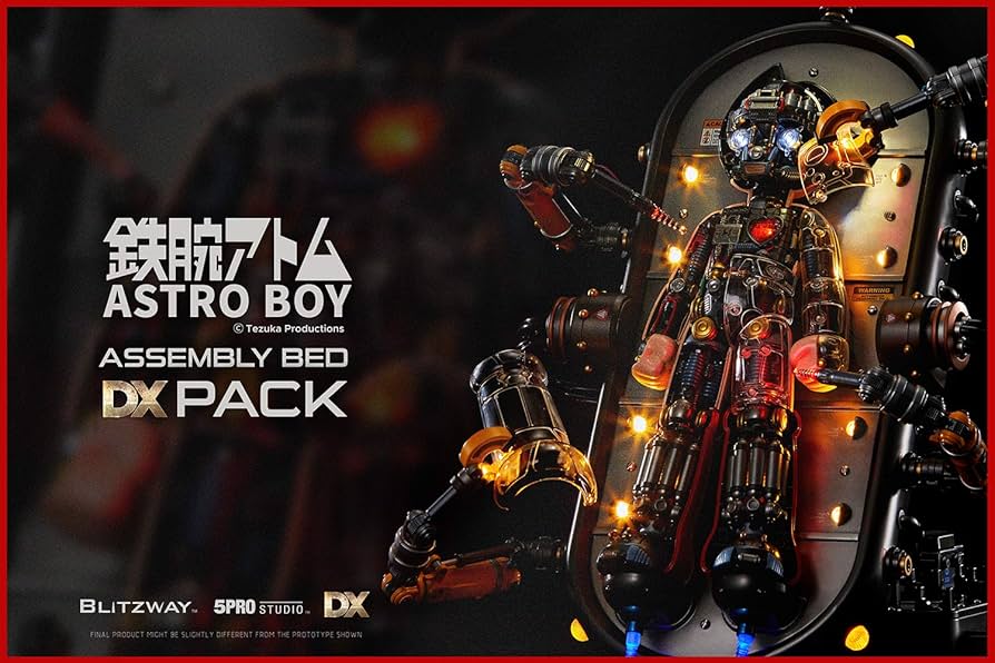 BLITZWAY - Astro Boy Assembly Bed DX Pack (Clear Version +